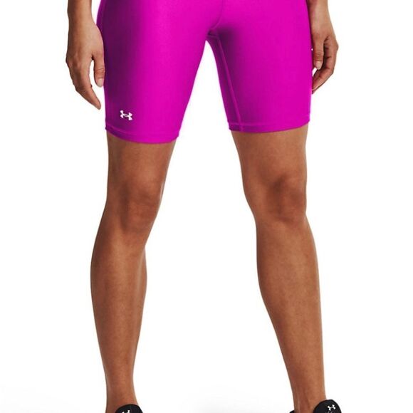 Under Armour Women’s XSmall HeatGear® Bike Shorts Meteor Pink - Picture 6 of 7